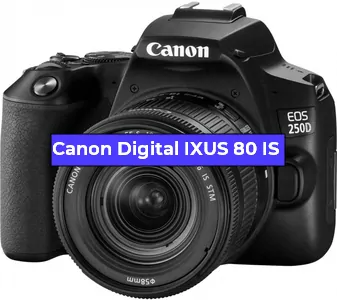 Ремонт фотоаппарата Canon Digital IXUS 80 IS в Омске